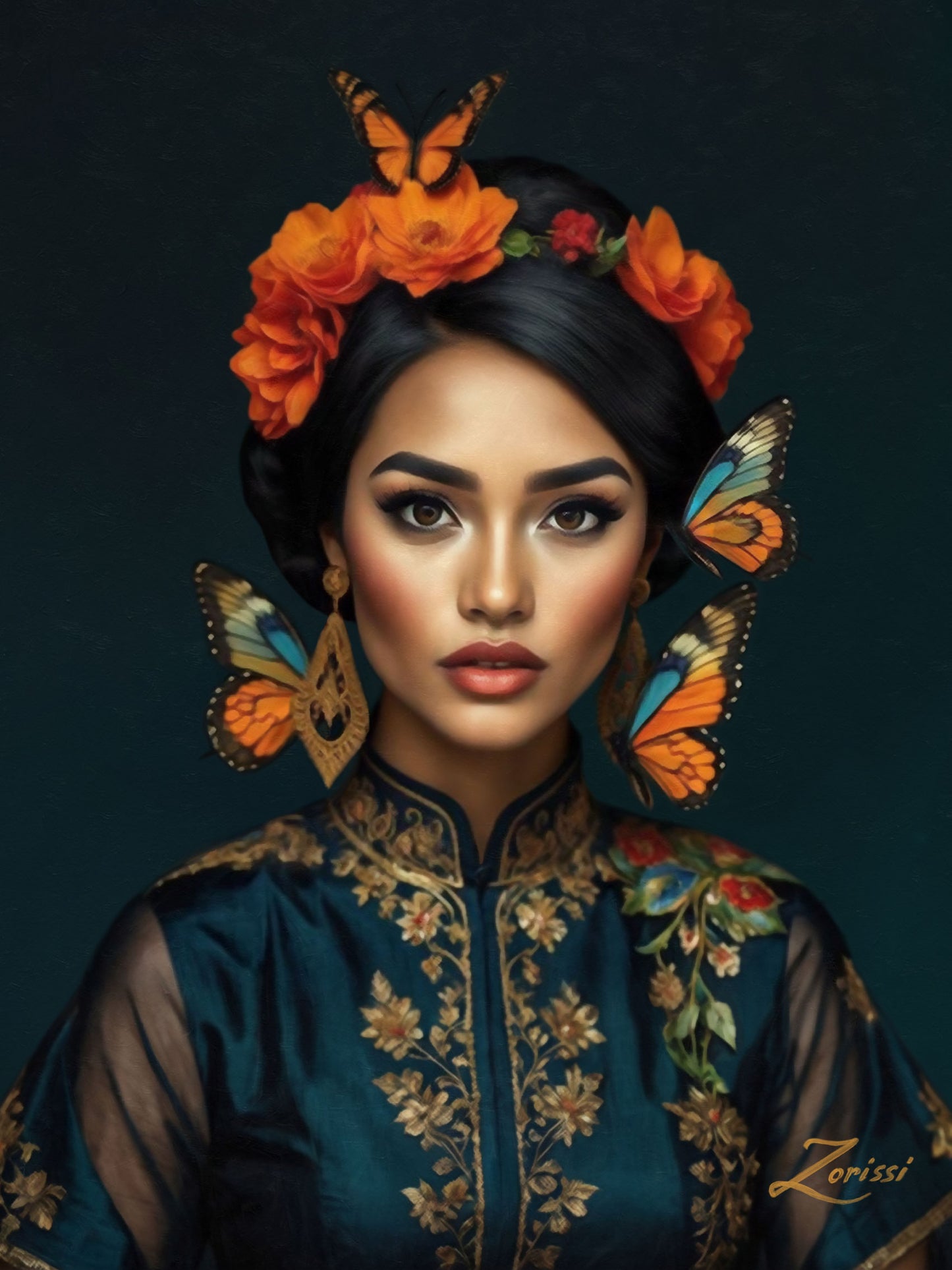 "Monarch Whispers" Limited Edition Canvas Print