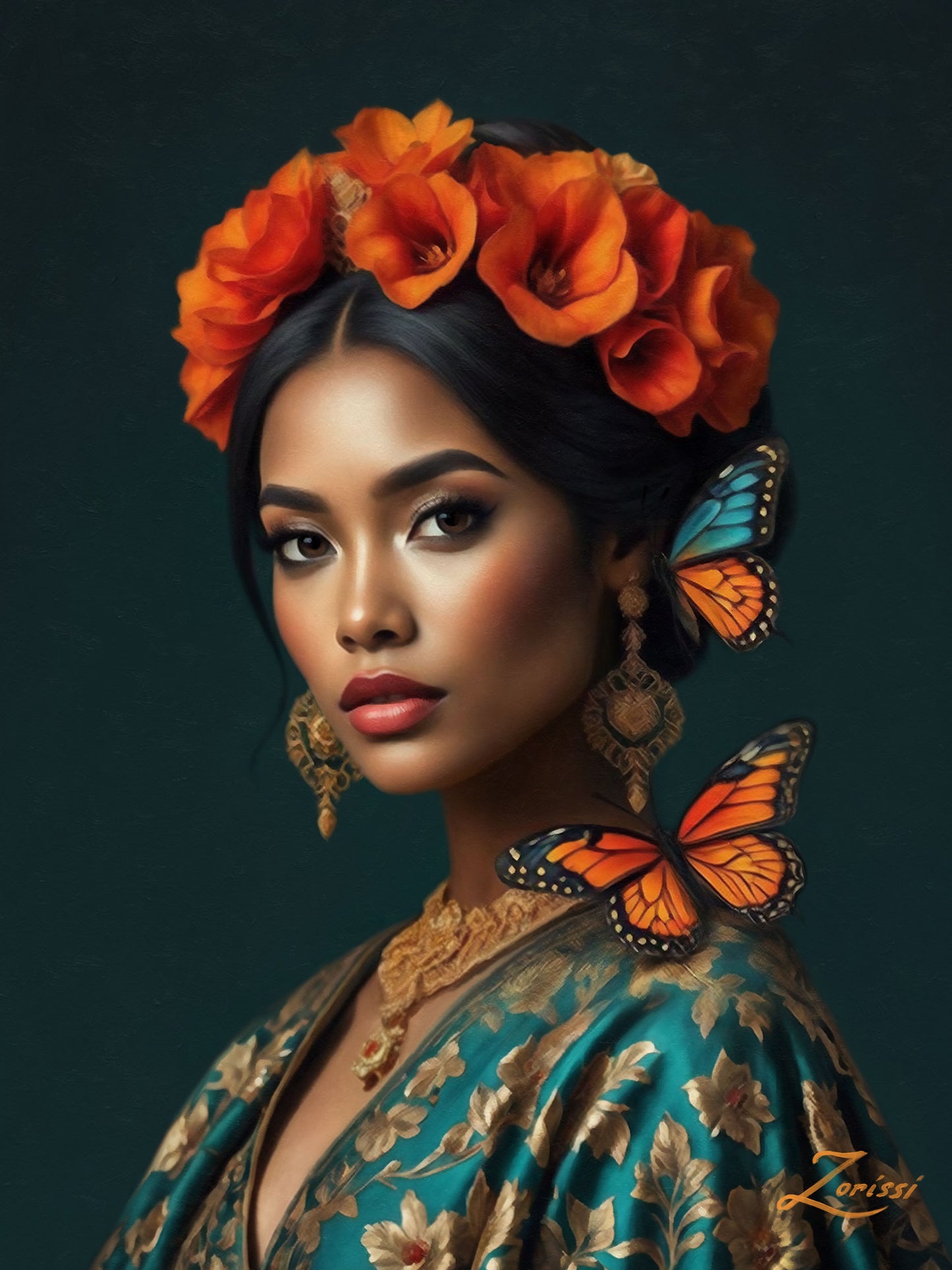 "Silent Bloom" Limited Edition Canvas Print