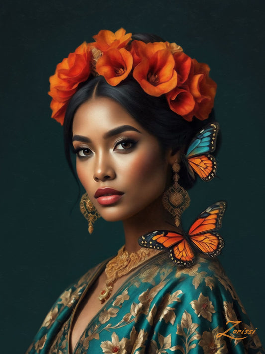 "Silent Bloom" Limited Edition Canvas Print